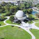 Planetarium Galileo Galilei, Square, Plazoleta, Park (Buenos Aires) aerial view - VideoHive Item for Sale