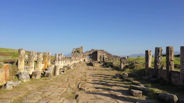 Ancient ruins of Hierapolis.