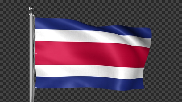 Costa Rica Flag