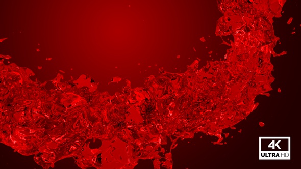 Twisted Red Water Splash V4 alt