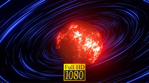 The Flight Of The Fiery Planet Into The Abyss Hd