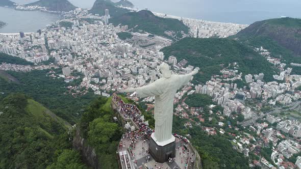 Rio de Janeiro Brazil. International travel landmark. Vacation destination