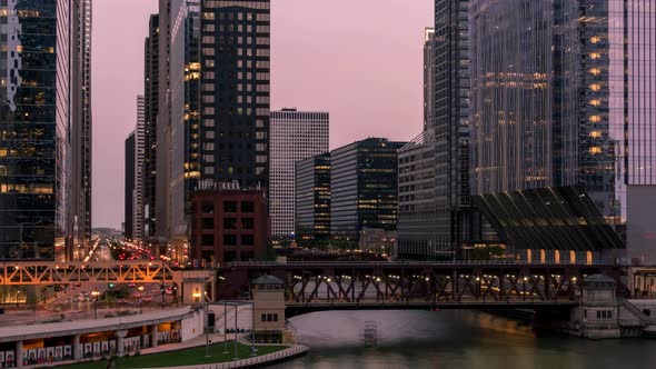 Urban Time Lapse - Day to Night