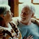 Old people senior man and woman in love and tenderness at home. Mature elderly couple - VideoHive Item for Sale