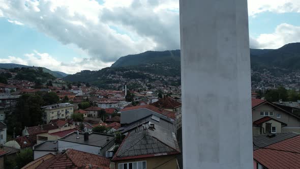 Sagragcı Haji Mosque Minaret