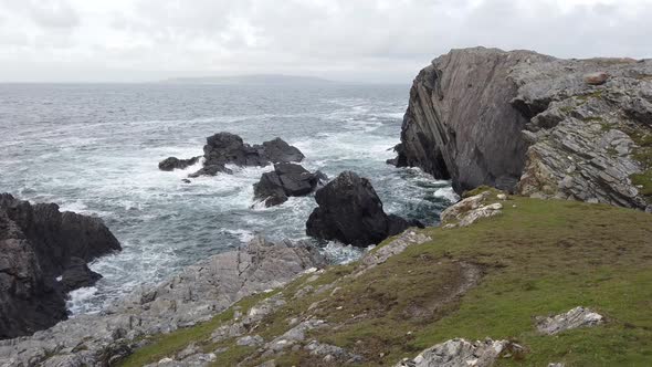 The Coastline at Dawros in County Donegal - Ireland.