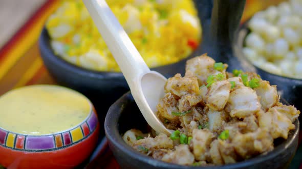 Ecuadorian white corns