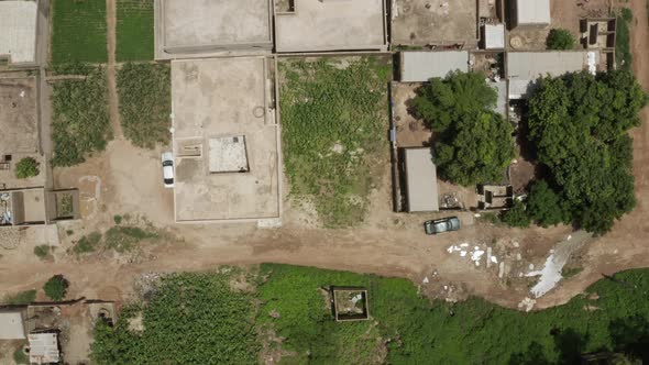 Africa Mali Village Aerial View 36