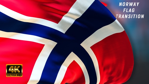 Norway flag transition