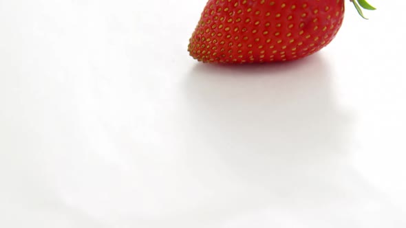 Close-up of fresh strawberry