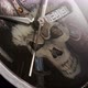 Swiss Watch with Handpainted Viking Skull Drawing - VideoHive Item for Sale