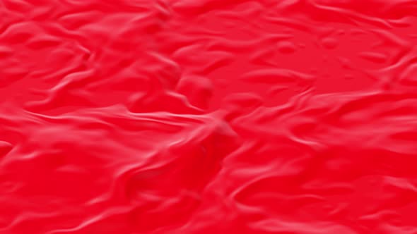 Thick Red Liquid Waves