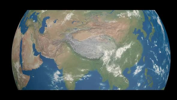 Cinematic 4K Earth - China