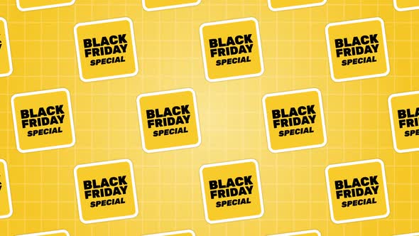 Black Friday Special Background Animation