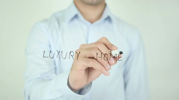 Luxury Homes, Writing On Screen