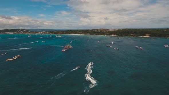 Water Activities at Sea