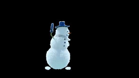 60 Snowman Dancing HD