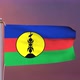 New Caledonia Flag 4k - VideoHive Item for Sale