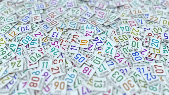 July 10 Date on Calendar Page alt