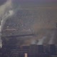 large amount of smoke and soot is emitted from the factory pipes of the metallurgical plant - VideoHive Item for Sale