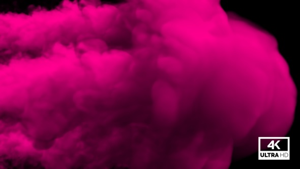 Large Scale Violet Red Smoke Streaming alt