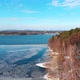Panorama of a Frozen Lake  - VideoHive Item for Sale
