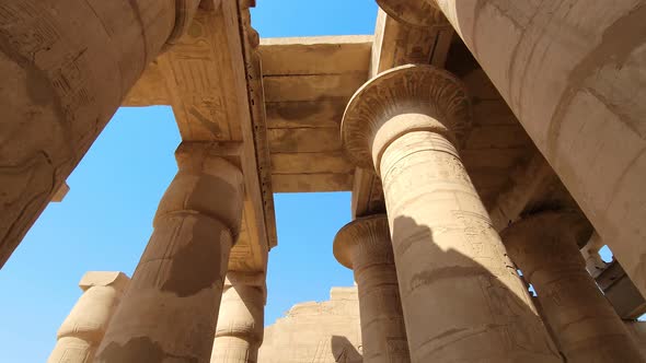 The Ramesseum is the Memorial Temple or Mortuary Temple