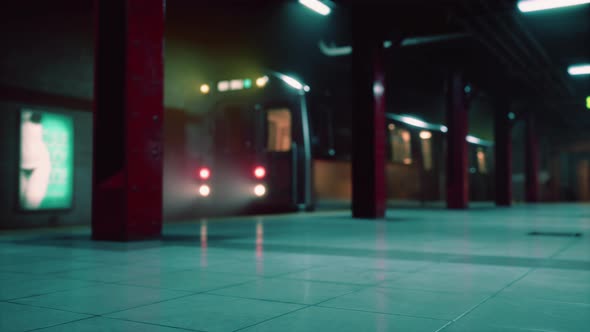 Empty Train Station During the Covid19 Pandemic alt