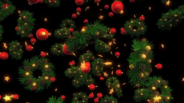 Christmas Decorations Background