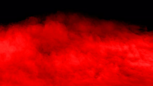 Abstract blood Red Clouds on black dark Background Overlay