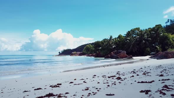 Praslin Island Aerial View, Seychelles