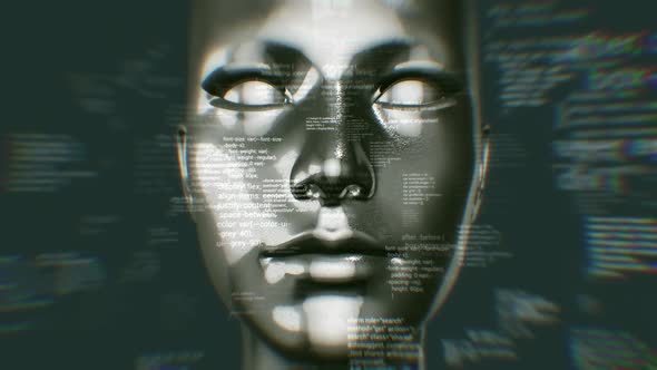 Digital Portrait With Code