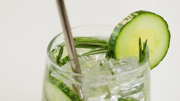 Cucumber and Rosemary Lemonade