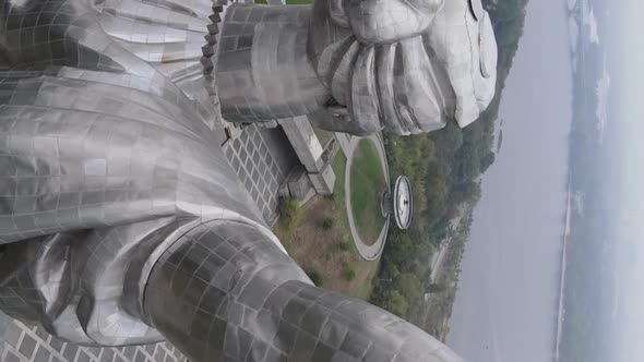 Motherland Monument in Kyiv Ukraine