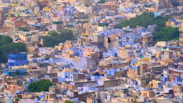 Jodhpur the Blue City Aerial View