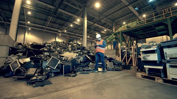 Recycling Industry Used Electronic Recycling Factory