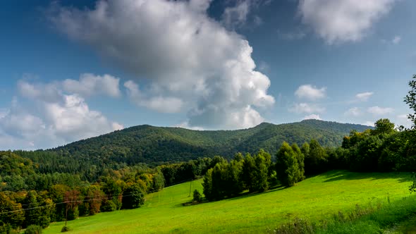 Clouds and Shadow Moving.