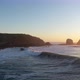 Aerial Shot, Surfing Epic Sunset, Punta de Lobos, pichilemu, chile. surf, surfer - VideoHive Item for Sale