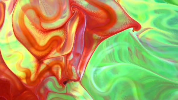 Abstract Colorful Sacral Liquid Waves Texture 593