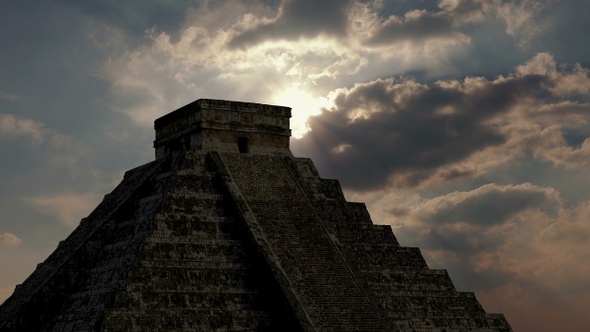 Sun Comes Out Above Aztec Ruins