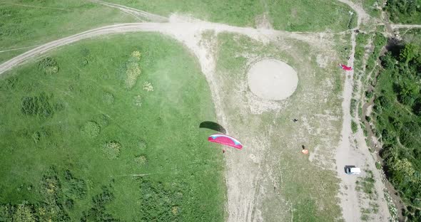 Paragliding in the Mountains