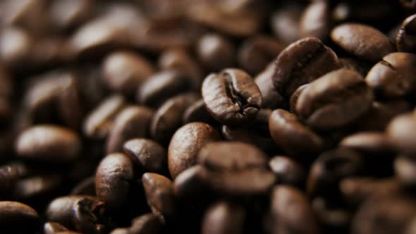 Close-up of coffee beans