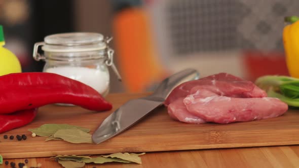 Cooking meat in a Pot, Goulash