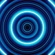 Flickering Blue Circle Light - VideoHive Item for Sale