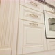 Trendy Beige Moden Classic Kitchen Furniture Low Angle Shot - VideoHive Item for Sale