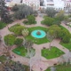 Main square Plaza Armas (La Serena, Chile) aerial view, drone footage - VideoHive Item for Sale