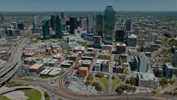 Dallas Texas City Skyline