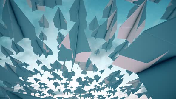 Flying Paper Air Planes Hd