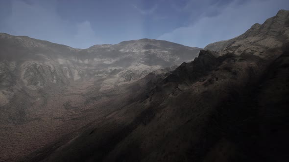 Mountain Landscape in High Altitude