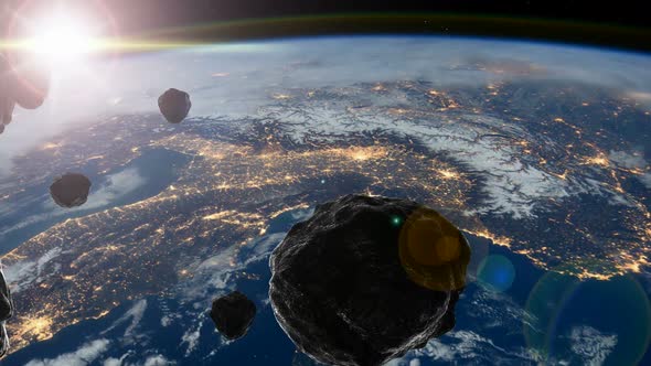 Earth and Asteroids